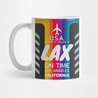 LAX airport California 30092021 Mug